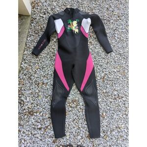 Subgear Element Angel Wetsuit Womens Size M/40/8 Black Full Scuba Diving Suit